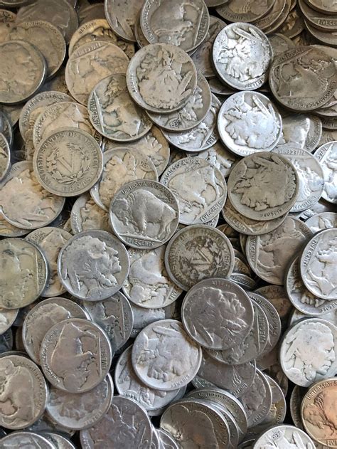 Buffalo Nickel Rolls 40 Nickels 1913-1938 US Coins Mint Indian - Etsy