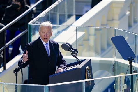 Read President Joe Biden’s inauguration speech: ‘We must end this ...