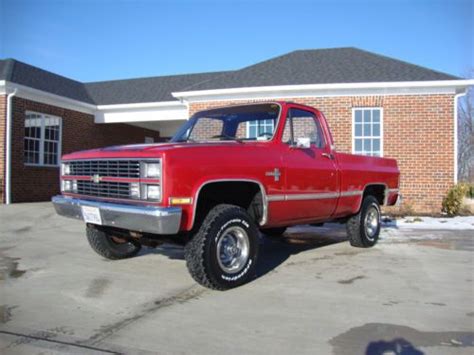 Buy Used 1984 Chevrolet C 10 Silverado 4x4 Short Bed California Truck