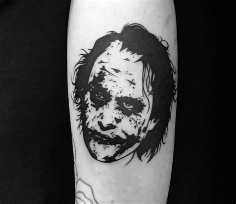 Joker Tattoo By Roy Tsour Post 29899 Joker Tattoo Tattoos Cartoon