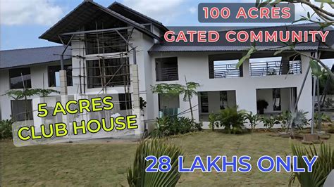 Acres Hmda Gated Community Acres Club House Launching Offer