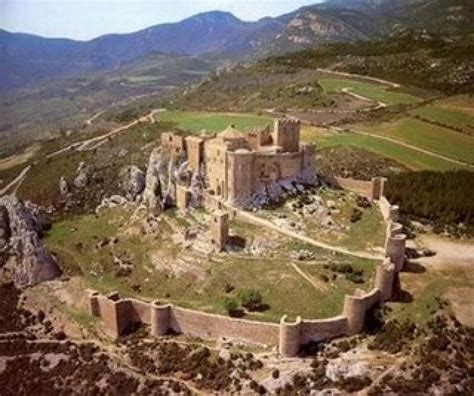 Castillo de Loarre Huesca castillos y fortalezas fotos aéreas