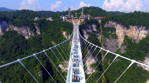 Longest Glass Bridge In The World Opens In China Adelaide Now
