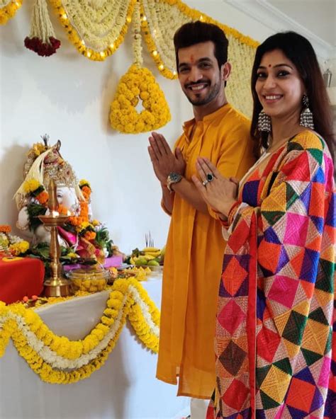 Arjun Bijlani celebrates Ganesh Chaturthi with family [PHOTOS] - The ...