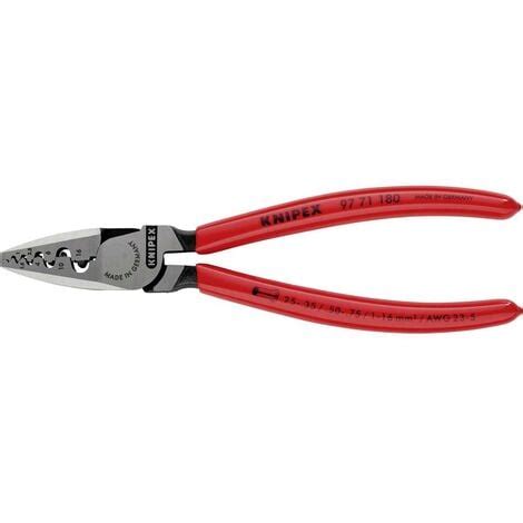 Knipex Knipex Werk 97 71 180 Pince à sertir pour embouts de câble 0 25