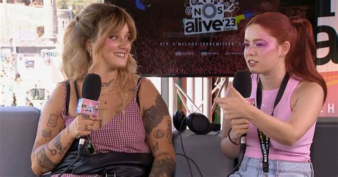 Carolina Deslandes e Bárbara Tinoco em entrevista Dia 3 NOS Alive