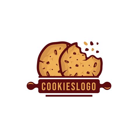 Cookies Logo Design Vector Illustration 11961977 Vector Art At Vecteezy