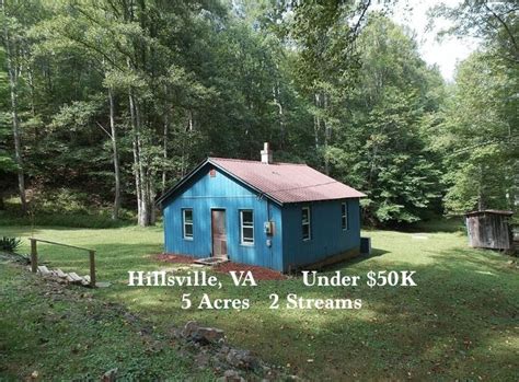 c.1945 Blue Ridge Mountain VA Cabin For Sale with 5 Acres Under $50K ~ Off Market | Cabins for ...