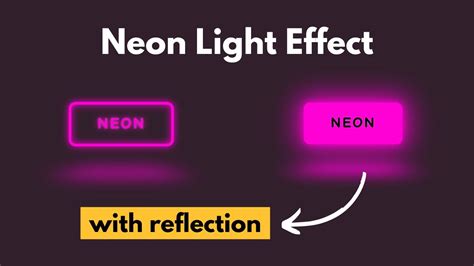 Create A Neon Light Effect Button With Hover Effect Using Elementor