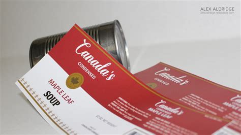 Campbell's Canada's Soup Can Label Stickers by 4lex4ldridge on DeviantArt