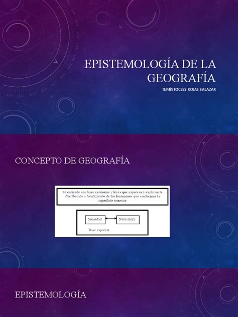 Epistemología De La Geografía Pdf Geografía Science