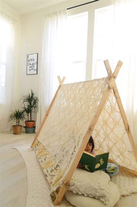 Make Your Own A-Frame Tent - A Beautiful Mess