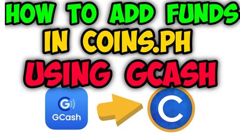 How To Add Fund In Coins Ph Using Gcash Gcash To Coinsph Youtube