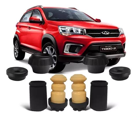 Kit Coxim Batente Amortecedor Traseiro Chery Tiggo 2 2018 19 Frete grátis