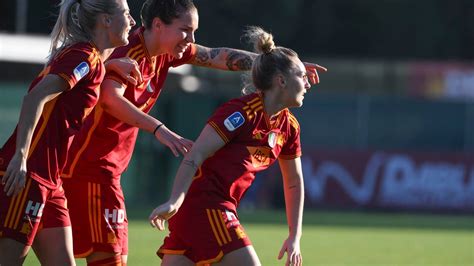 Roma Women Sampdoria Back To Winning Ways As Roma