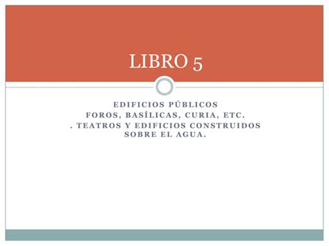 Los Libros De Vitruvio Ppt