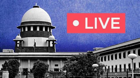 From September 27 Sc To Livestream All Constitutional Bench Proceedings