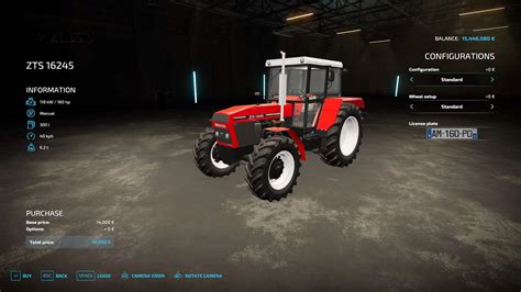 ZTS ZETOR 16245 V1 0 LS22 Mod LS25 Mods