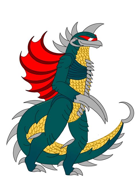 MonsterVerse Gigan concept (full-body) by IreneRoxanne666 on DeviantArt