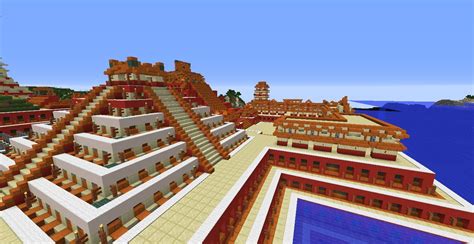 Aztec City I Built A While Ago Still In Progress Minecraft