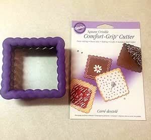 Amazon Wilton Comfort Grip Crinkle Cookie Cutter Home Kitchen