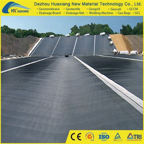 Plastic HDPE Liner Pond 0 75mm 1 0mm Tank Liner Waterproof Geomembrane