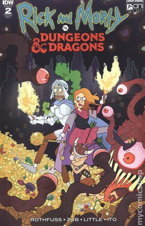 Rick And Morty Vs Dungeons And Dragons 2018 Idw Comic Books