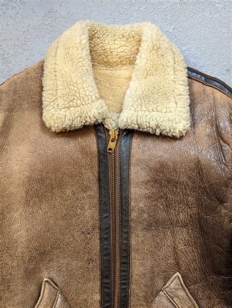 Usa製 Schott ショット B 3 ムートン ボア フライトジャケット 38 メンズ ボマージャケット ボンバージャケット ライダース