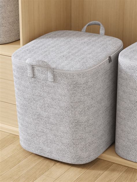 Pc Non Woven Gray Arrow Storage Bag Luggage Storage Box Toy Storage