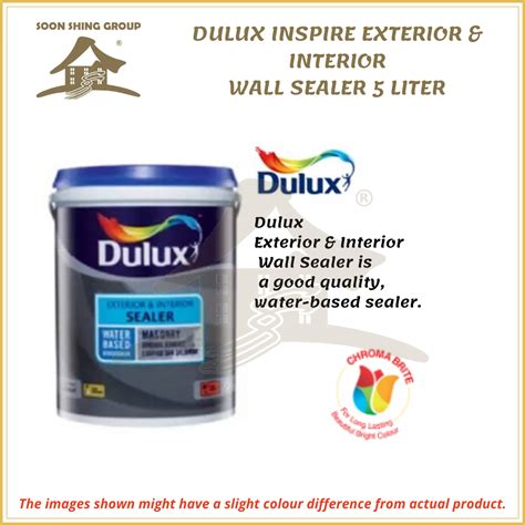 DULUX INSPIRE EXTERIOR INTERIOR WALL SEALER 5 LITER 15527