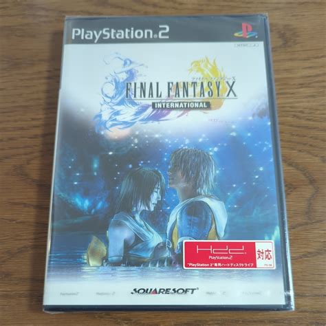 【未使用】【新品未開封 】final Fantasy X International ファイナルファンタジー10 インターナショナル Ps2の