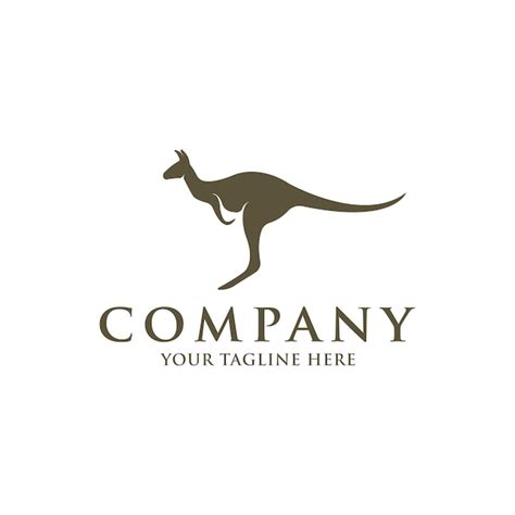Premium Vector Kangaroo Logo Design Vector