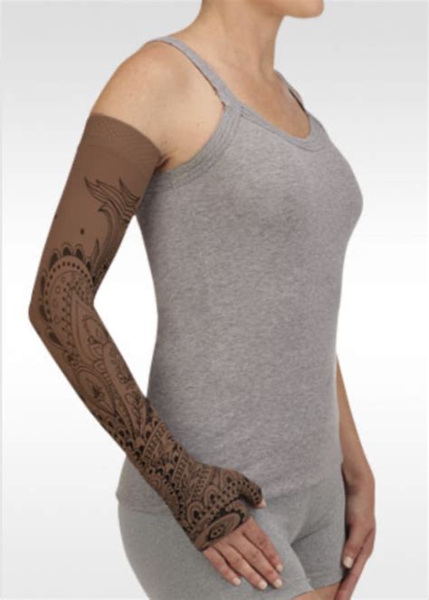 Juzo Soft Arm Sleeve Print Series Boho Spirit Henna Body Works Compression