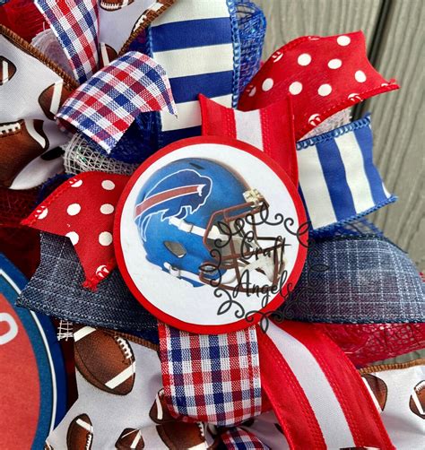 Buffalo Bills Buffalo Bills Wreath Football Wreath Buffalo Etsy