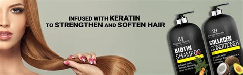 Botanic Hearth Biotin Shampoo And Conditioner With Collagen Fights Hair Loss