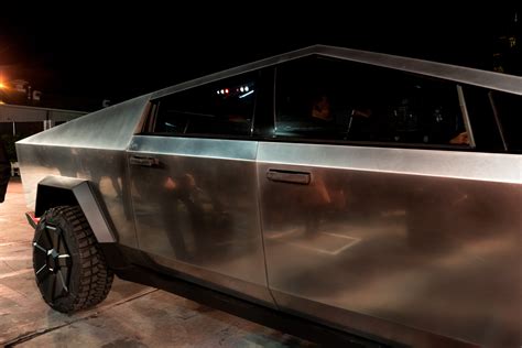 Tesla Cybertruck First Ride Impressions Musks Futuristic Pickup Is