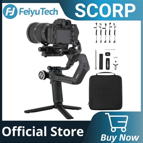 Estabilizador De C Mera Oficial Feiyu Scorp Feiyutech Gimbal Port Til