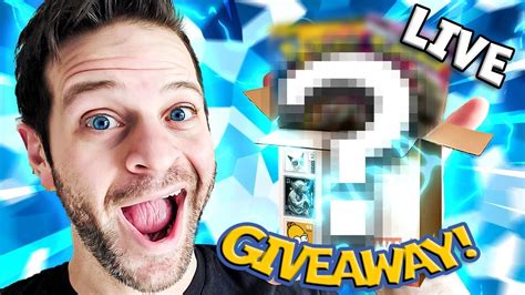 LIVE Special Mystery Box Opening PLUS Giving Away Pokemon Cards