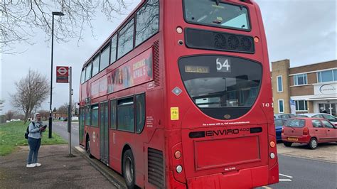 ROCKET ENGINE PT 2 Full Journey On Route 64 Enviro 400 LJ08CSV