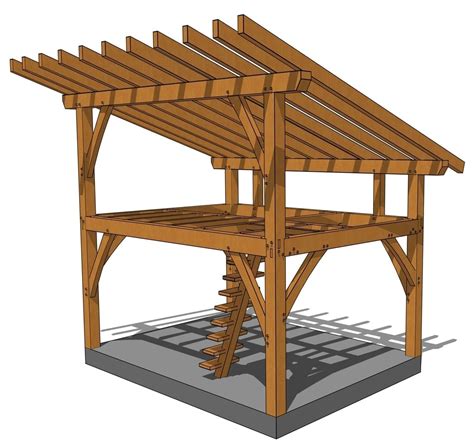 1216 Tiny Timber Frame House Timber Frame HQ