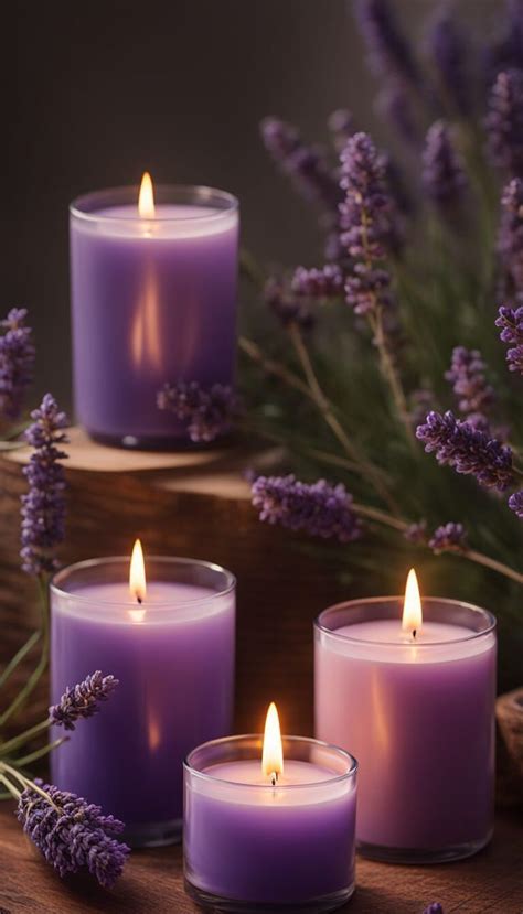 Pin By Tina Fern Ndez On Velas In Lavender Candle Candles