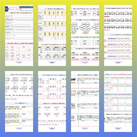 S N F Matematik Kas M Ara Tatili Tekrar Etkinli I Sayfa Meb Ders