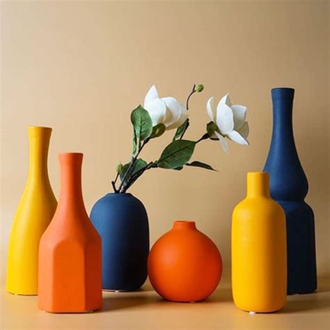 Minimalist Handmade Ceramic Vase Nordic Modern Minimalist Vase Etsy