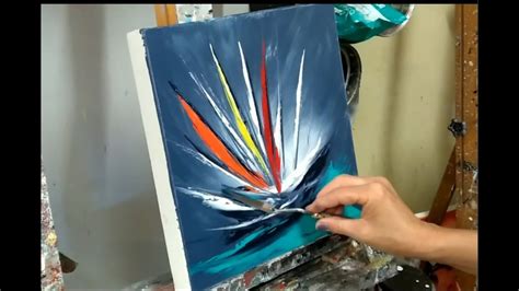 Tuto Peinture Acrylique Abstraite