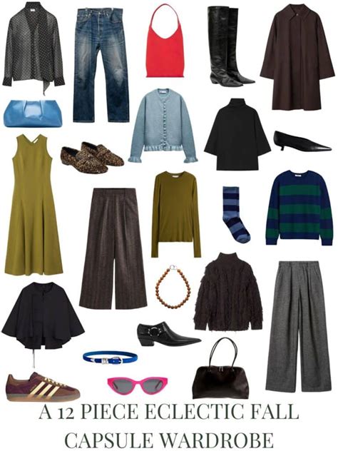 A 12 Piece Eclectic Fall Capsule Wardrobe Livelovesara