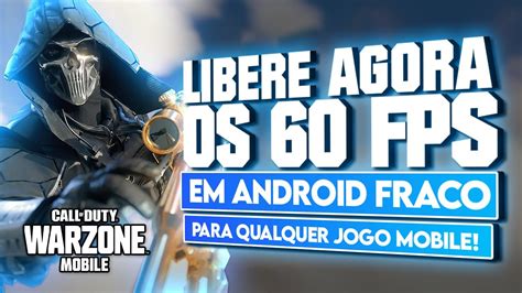 WARZONE MOBILE LIBERE 60 FPS NO ANDROID FRACO CALL OF DUTY WARZONE