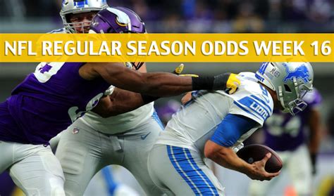 Vikings Vs Lions Predictions Picks Odds Preview Week