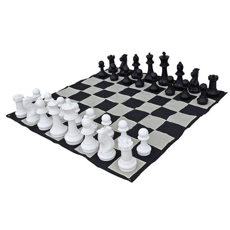 Fun Garden Chess Set and Board tough for long lasting outdoor and ...