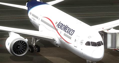 AeroMexico Boeing 787 8 Mexico City MMMX Scrolller