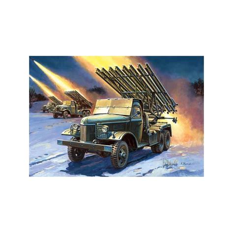 Zvezda 1 35 BM 13 Katyusha Stalin S Organ